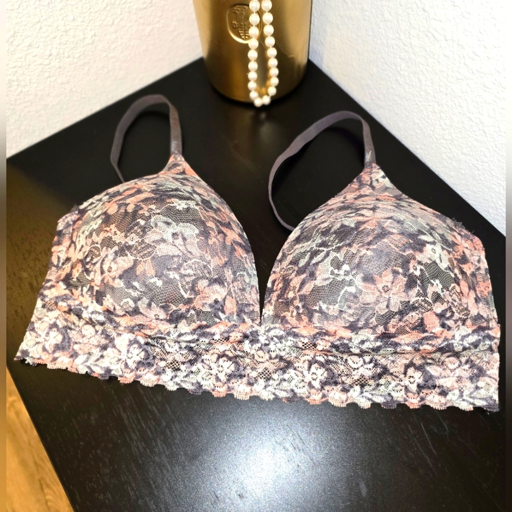 Jessica Simpson floral bralette